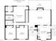 First floor plan featuring the primary bedroom, a Gathering room, an eat-in kitchen, and two decks at 311 Westbrook Dr, Carrboro, NC 27510