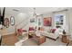 Tastefully decorated living room features a fireplace, hardwood floors, and abundant natural light at 610 Callan View Ave, Wake Forest, NC 27587
