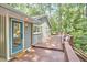 Charming house showcasing large deck and beautiful landscaping at 108 Cedar St, Chapel Hill, NC 27514