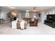 Large bonus room with neutral tones, skylights, and an open layout at 109 Fox Trap Ct, Garner, NC 27529