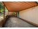 Spacious carport area providing covered parking and protection from the elements at 1120 E Oak Dr, Durham, NC 27712
