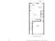 Detailed floor plan showcasing the layout of the first floor including living spaces and garage at 150 Gosford Ln, Garner, NC 27529