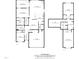 Comprehensive floor plans of both levels with measurements included at 3207 Imperial Oaks Dr, Raleigh, NC 27614