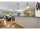 Open floor plan showcasing the kitchen, living room, and natural light at 3207 Imperial Oaks Dr, Raleigh, NC 27614