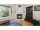 Living room showcasing fireplace, built-ins, and natural light at 3207 Imperial Oaks Dr, Raleigh, NC 27614