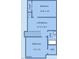 Second-floor layout featuring bedrooms, a loft/bonus area, and a bathroom at 3423 Van Hessen Dr, Raleigh, NC 27614