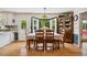 Bright dining room with a large bay window, perfect for enjoying meals with a view at 3619 Nc-57, Hillsborough, NC 27278