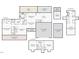 Detailed floor plan showcasing the layout of the first and second floor with labeled rooms and dimensions at 3619 Nc-57, Hillsborough, NC 27278