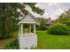 A decorative well structure stands in the green lawn, adding charm to the landscape at 3619 Nc-57, Hillsborough, NC 27278
