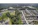 Wide angle view of the Primary-planned community, with a pond and club at 365 Middleton Pl, Chapel Hill, NC 27516