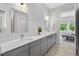 Modern bathroom features double sinks, elegant fixtures, and ample countertop space at 365 Middleton Pl, Chapel Hill, NC 27516