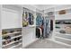 Spacious walk-in closet with abundant shelving and hanging space for optimal storage at 365 Middleton Pl, Chapel Hill, NC 27516