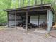 Equipment storage with four wheelers, lawn mower and farm implements at 4008 Old Nc 86, Hillsborough, NC 27278