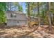 Large backyard with deck, offering ample space for outdoor activities and relaxation at 403 Carpenter Fletcher Rd, Durham, NC 27713