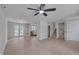 Bright living room with hardwood floors, french doors, and open kitchen at 403 Carpenter Fletcher Rd, Durham, NC 27713