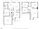 Detailed floorplan showcasing the layout of a two-story home, including room dimensions at 4205 Twin Spires Dr, Knightdale, NC 27545