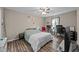 Comfortable bedroom with modern flooring and a functional layout at 472 Shawnee Dr, Louisburg, NC 27549