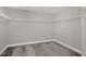 Simple, empty closet with carpet flooring and wire shelving, ready for ample storage solutions at 517 Eagles Way, Mebane, NC 27302