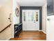 Inviting foyer with hardwood floors and neutral walls, creating a warm welcome at 6609 Electra Dr, Raleigh, NC 27607
