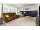 Comfortable living room with a cozy couch, perfect for relaxation at 6609 Electra Dr, Raleigh, NC 27607