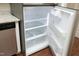 Spacious stainless steel refrigerator with clear shelves and drawers offering ample storage at 747 Weathergreen Dr, Raleigh, NC 27615