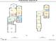 Floor plan showcasing the layout of this Chapel Hill home, including kitchen, living room, and bedrooms at 81106 Alexander, Chapel Hill, NC 27517