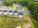 Scenic aerial view of a residential area with modern homes and lush green surroundings at 84 Elliot Dr Dr, Clayton, NC 27520