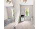 Hallway area featuring a work station and natural light with views to the outside at 84 Elliot Dr Dr, Clayton, NC 27520