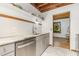 Charming kitchen features stainless steel appliances and marble countertops at 1012 King Cir, Chapel Hill, NC 27516