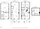 Detailed floor plan layout showcasing the home's room dimensions and layout at 10330 Sablewood Dr # 104, Raleigh, NC 27617