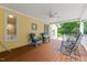 Relaxing outdoor deck with comfortable seating, offering a great space to unwind and enjoy the view at 106 Autumn Cir, Cary, NC 27518