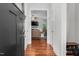 Warm and inviting foyer with hardwood floors leading into the living area at 109 Box Elder Way, Zebulon, NC 27597