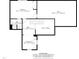 Second story home floorplan featuring bedroom, attic, bath, office and sitting room at 1133 Heritage Greens Dr, Wake Forest, NC 27587
