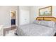 Comfortable bedroom featuring a bed with an ensuite bathroom at 119 Florentino Ct, Clayton, NC 27527