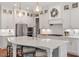 Beautiful kitchen with a spacious island, pendant lighting, and modern appliances, perfect for cooking at 1217 Clandon Square Rd, Hillsborough, NC 27278