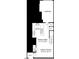 Floor plan featuring the kitchen, dining area, Gathering room, powder room, and garage at 1232 S Person St # 101, Raleigh, NC 27601