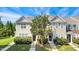Charming townhome with well-maintained landscaping, sidewalk and private entrance at 127 Cedar Elm Rd, Durham, NC 27713