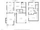 Detailed floor plan showcasing the layout of the first and second floors with dimensions, rooms, and fixtures at 1308 Snyder St, Durham, NC 27713