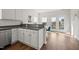 Kitchen with stainless steel dishwasher and lots of counter space at 1308 Snyder St, Durham, NC 27713