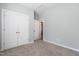 Bedroom with closet and carpeted floors at 139 His Way, Middlesex, NC 27557