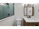 Contemporary bathroom with a glass shower, sleek fixtures, and modern design at 1601 Redmond Dr, Durham, NC 27712