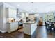Well-equipped kitchen with stainless steel appliances, granite countertops, and ample cabinet space at 1918 Morning Fog Dr, Fuquay Varina, NC 27526