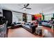 Spacious bedroom features a corner sofa and multiple beds at 39 Westover Ct, Sanford, NC 27332