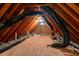 Large unfinished attic space ready for customization at 402 Bridewell Ct, Cary, NC 27518