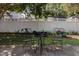 Inviting patio area with decorative metal seating, perfect for outdoor relaxation and enjoying the backyard at 412 Coggeshall St, Oxford, NC 27565
