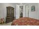 Bedroom featuring a dresser and views into the en suite bathroom at 465 Gianna Dr, Clayton, NC 27527
