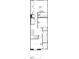 Floorplan of the second story featuring bedrooms, bathrooms, and laundry room at 507 Eastwood St, Durham, NC 27704
