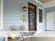 Front porch features a decorative bench, house number and exterior lighting fixture at 511 Hillsborough St # Bldg B 106, Chapel Hill, NC 27514