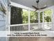 Relax on the spacious screened porch with modern ceiling fan, perfect for enjoying the outdoors at 511 Hillsborough St # Bldg B 106, Chapel Hill, NC 27514