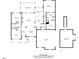 Detailed floor plan showcasing layout of rooms, dimensions, and total square footage at 8101 Claybrooke Ct, Willow Springs, NC 27592